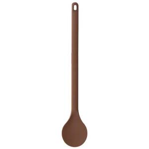 Orion Vařečka silikonová kulatá hnědá 28 cm