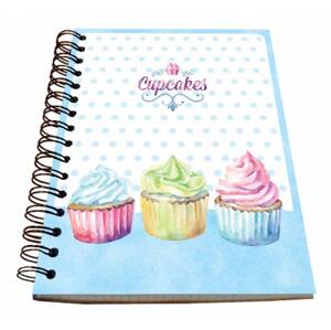 Alvarak Spirálový blok A5 Cupcakes