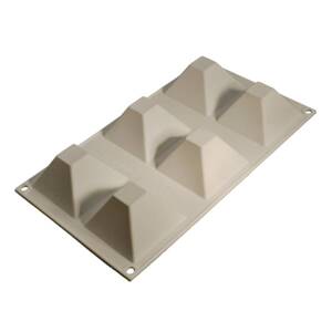Cesil Silikonová forma na pečení/na mražené dezerty Pyramidy (na 6 ks)