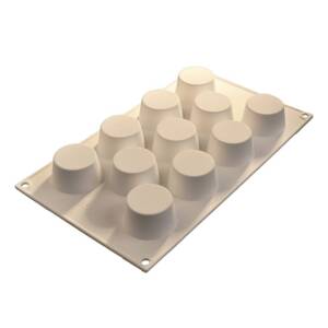 Cesil Silikonová forma na pečení/na mražené dezerty Muffiny 5,1 x 2,8 cm (na 11 ks)