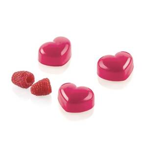Silikomart polykarbonátová forma na čokoládu Cuore 01-P