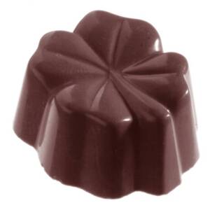 Chocolate World polykarbonátová forma na pralinky Čtyřlístek
