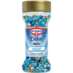Dr. Oetker Dekor mix modrý (50 g) Trvanlivost do 12/2024!