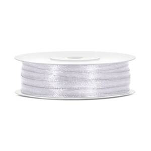 Bílá stuha 3 mm x 50 m (1 ks)